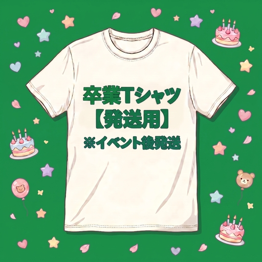 2026/10/25チキータりんく卒業式Tシャツ【発送用】