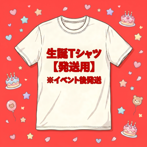 2026/8/8チキータ楠文寧生誕祭Tシャツ【発送用】
