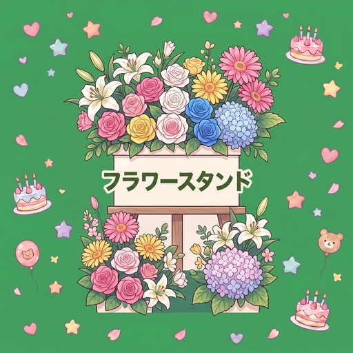 2026/10/25チキータりんく卒業式フラワースタンド