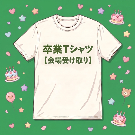 2026/10/25チキータりんく卒業式Tシャツ【会場受け取り】