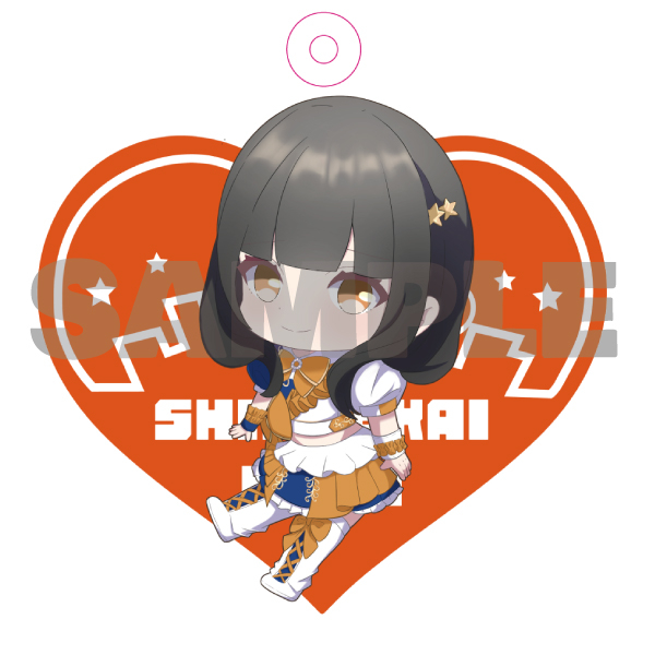 三福千景イラストアクリルキーホルダー【シンセカイヒーロー】